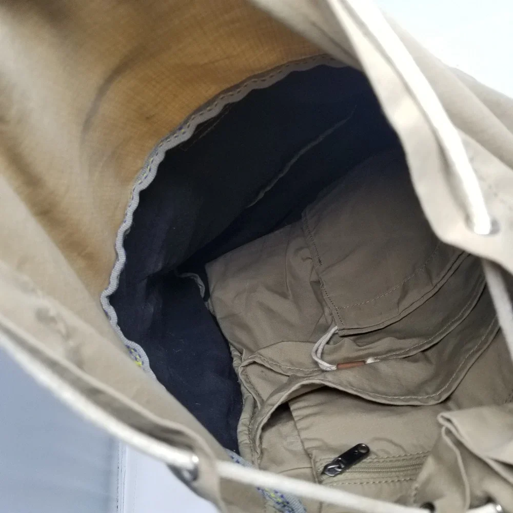 Fjallraven Rucksack No.21 Medium Wax Canvas G-1000 Backpack Brown - Picture 15 of 16